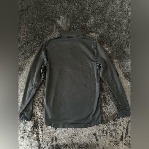 NEW Under Armour Men's Armour Fleece 1/2 Zip Pullover Black Size Small 1320745 - Picture 4 of 5